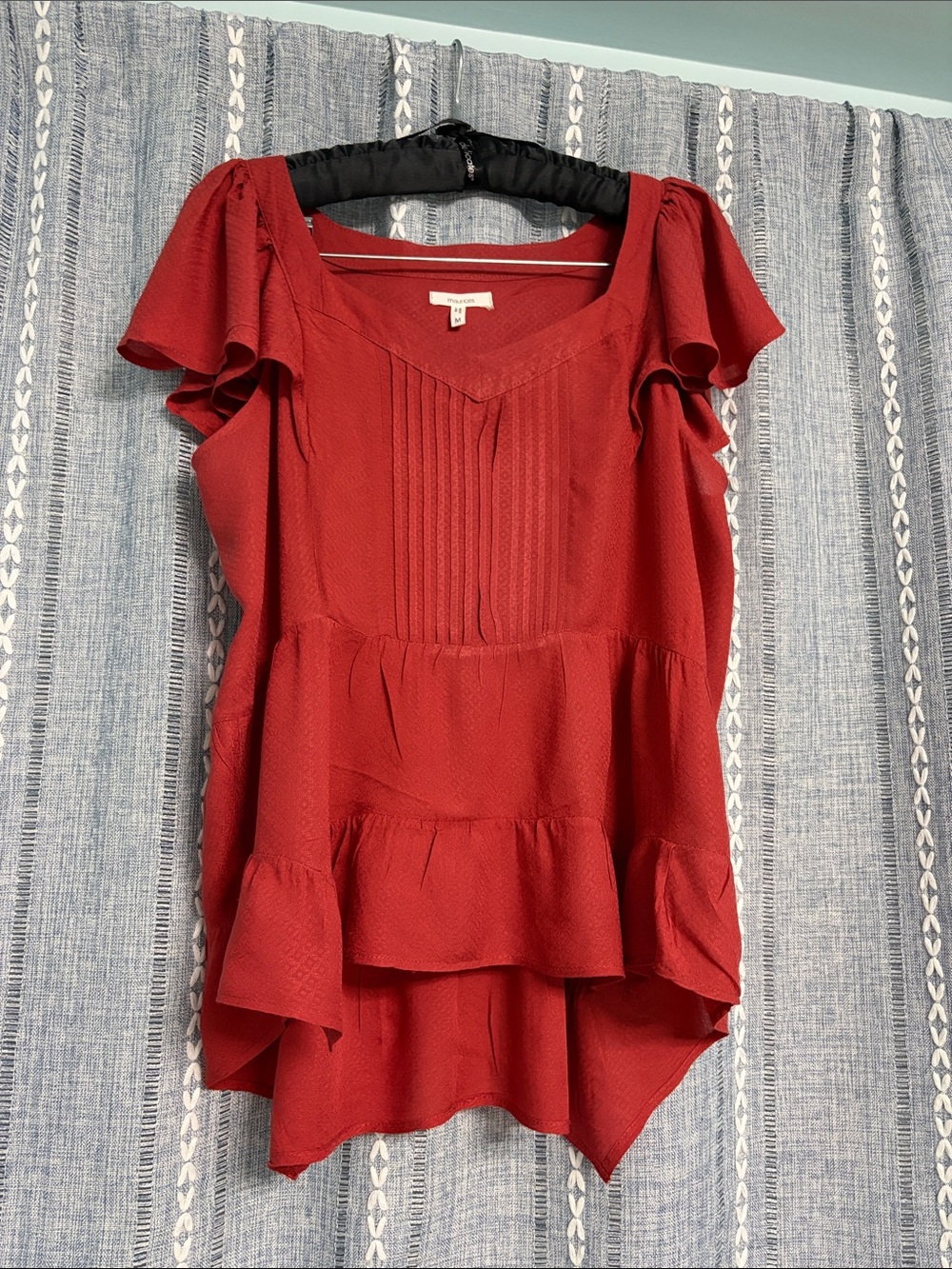 Handkerchief Hem Blouse